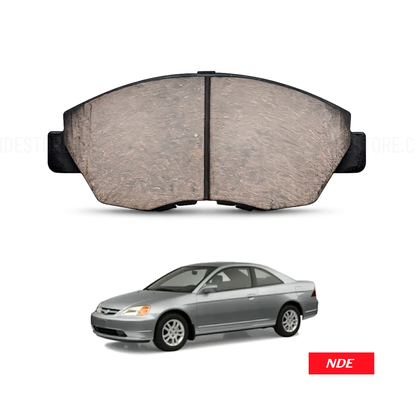 BRAKE DISC PAD SET IMPORTED FOR HONDA CIVIC (2002-2006)