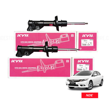 SHOCK ABSORBER SET FRONT KYB FOR HONDA CIVIC (2012-2016)
