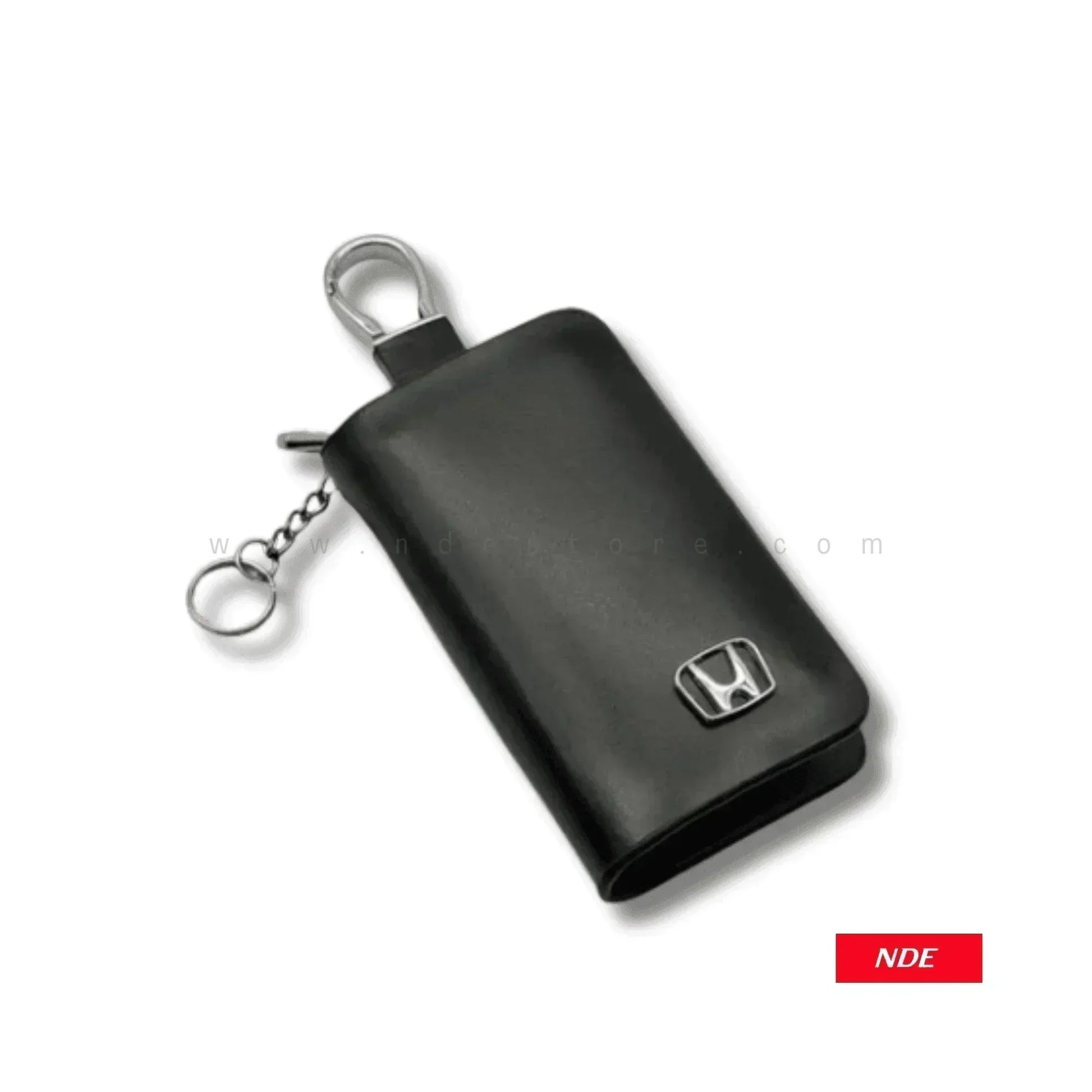 REMOTE COVER KEY POUCH PREMIUM LEATHER MATERIAL WITH HONDA LOGO - ndestore.com
