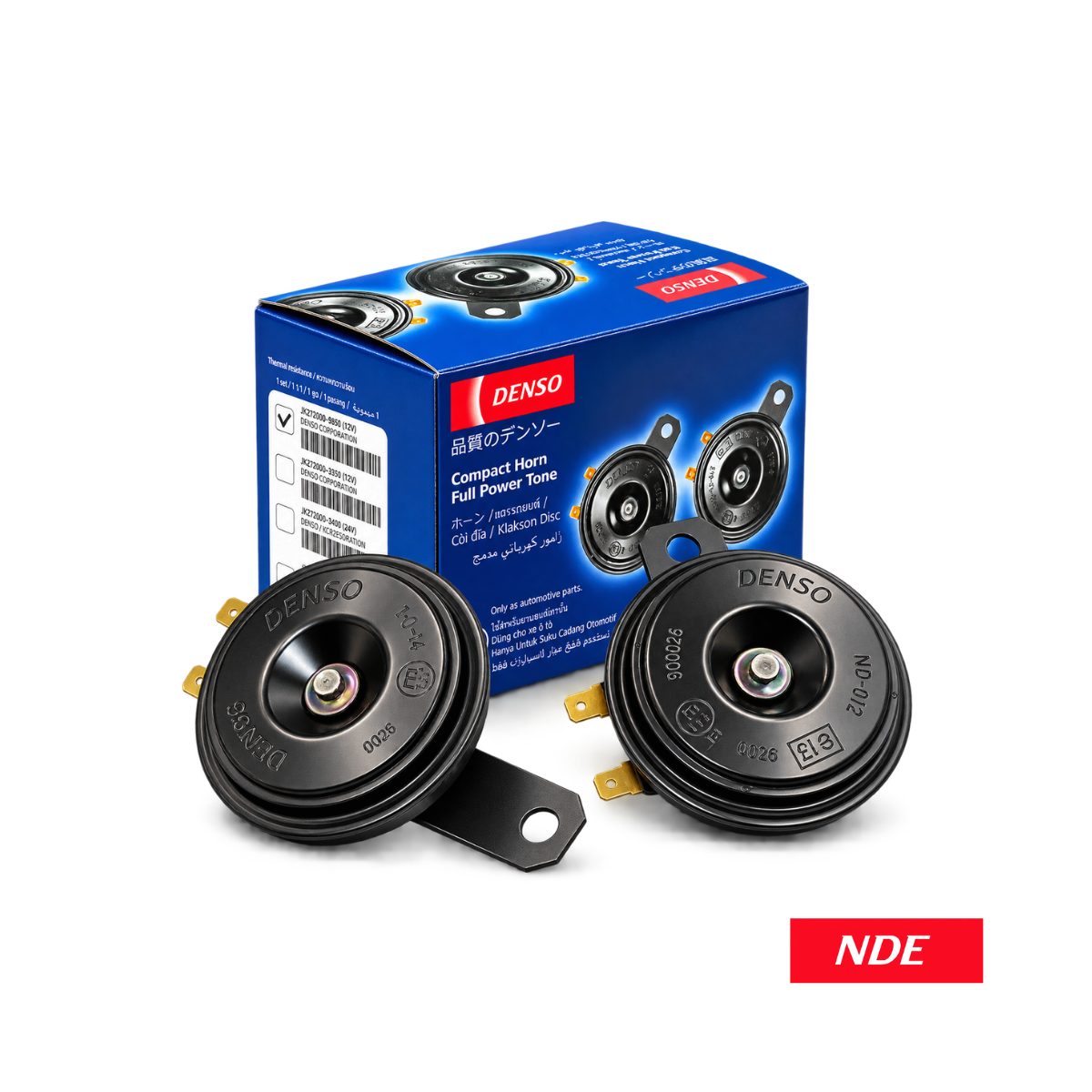 HORN COMPACT DISC DENSO SET