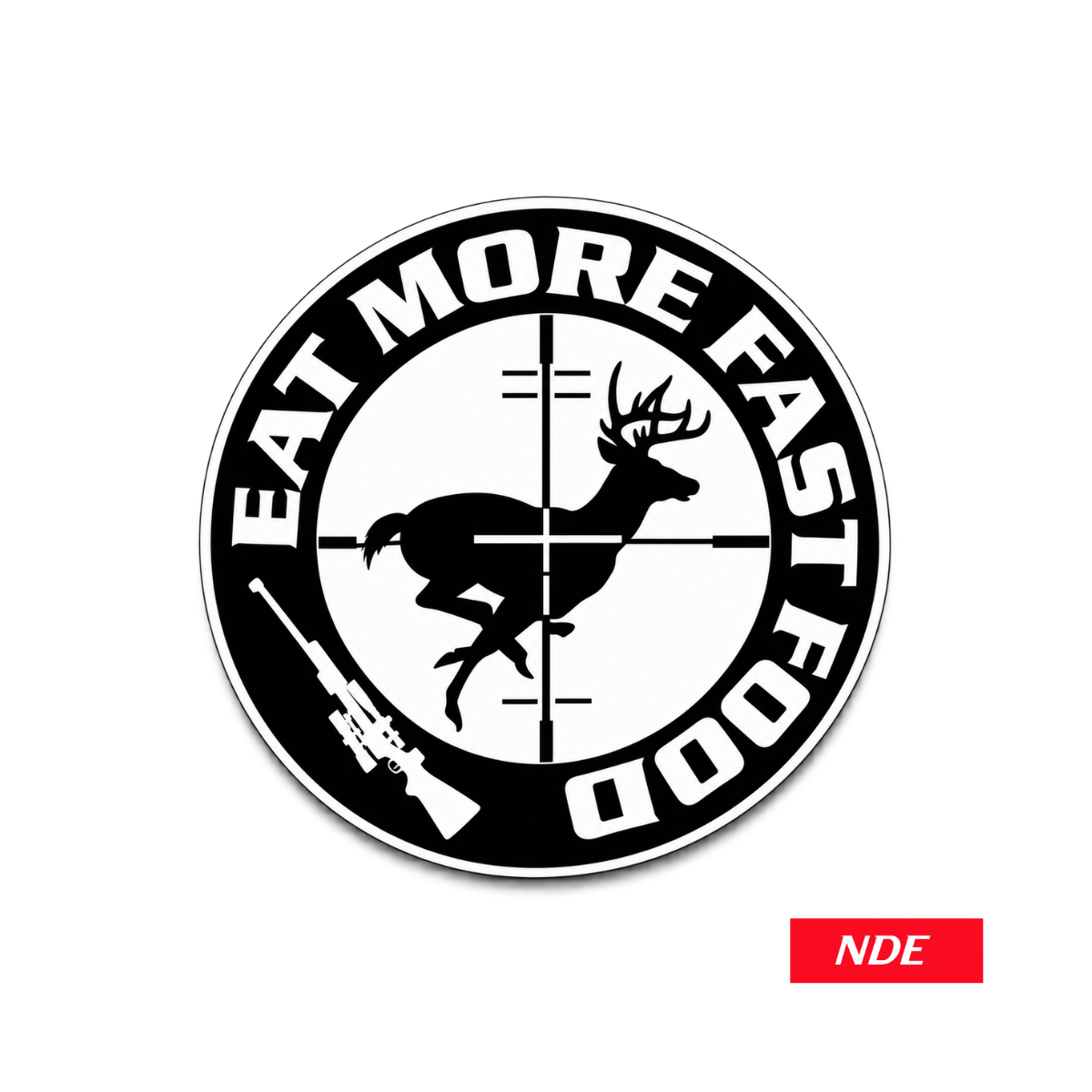 STICKER DECAL HUNTER FOOD