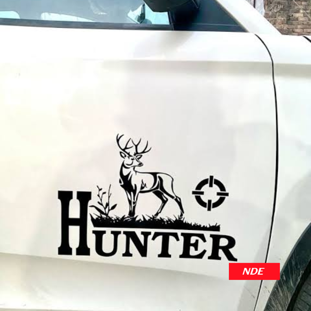 STICKER DECAL HUNTER