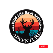 STICKER DECAL WILDLIFE SERIES