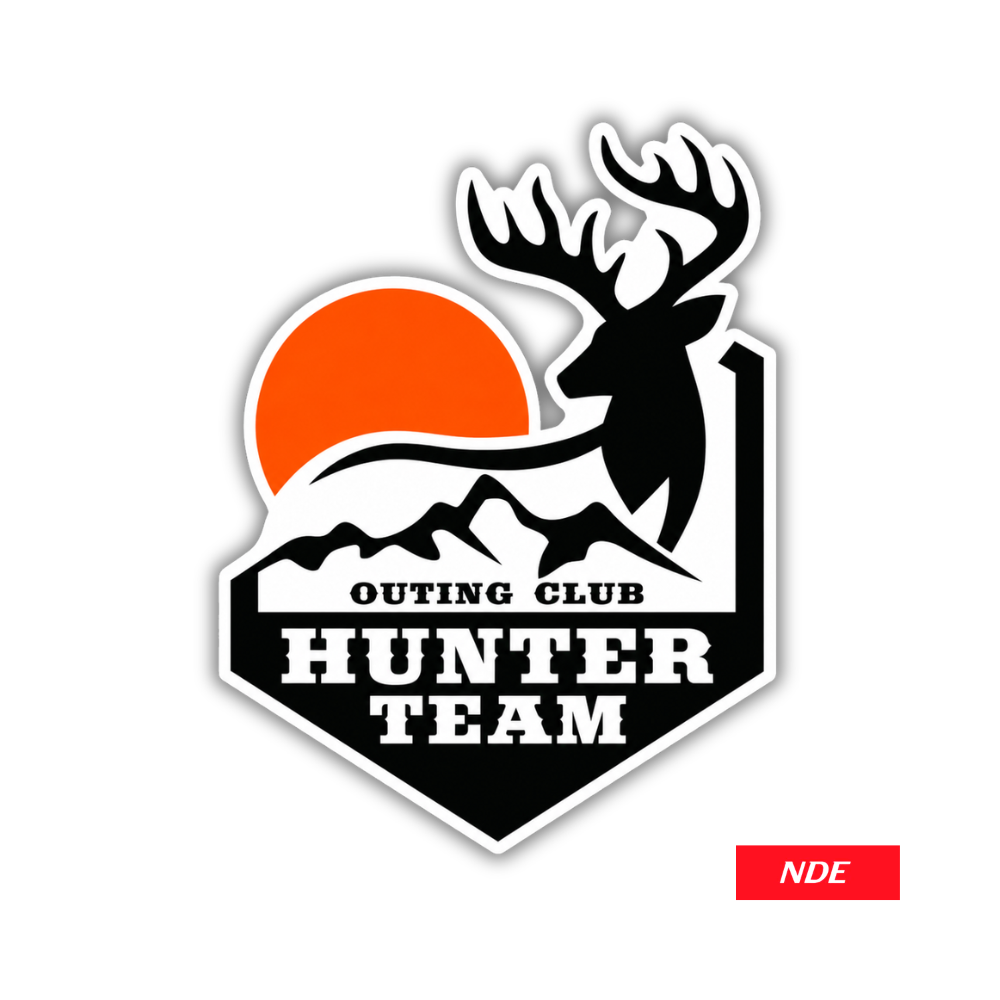 STICKER DECAL HUNTER SERIES