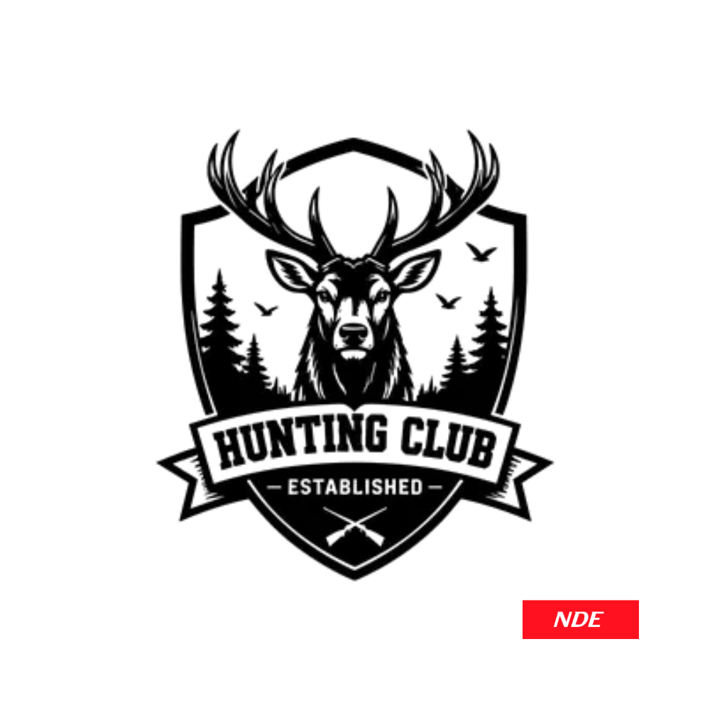 STICKER DECAL HUNTING CLUB