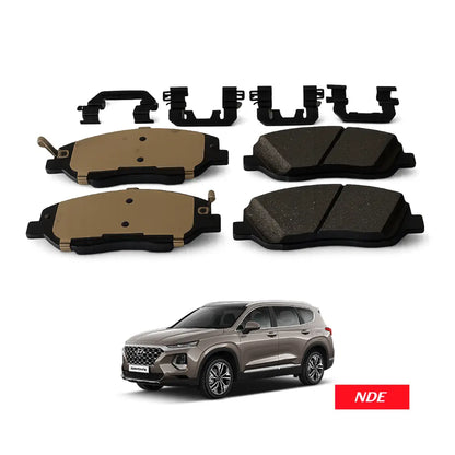 BRAKE DISC PAD SET FRONT GENUINE FOR HYUDAI SANTA FE