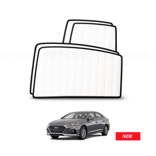 SUN SHADE SET WHITE FOR HYUNDAI SONATA