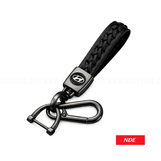 KEY CHAIN LEATHER STRAP HYUNDAI