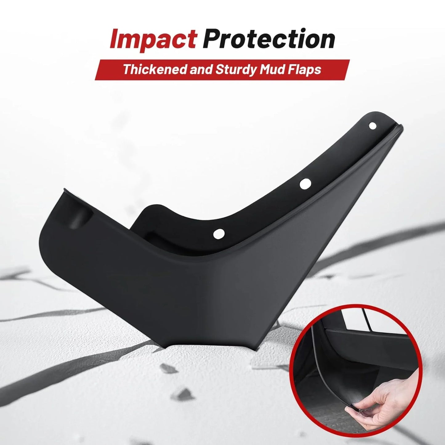 MUD FLAP SET FOR HYUNDAI TUCSON HYBRID