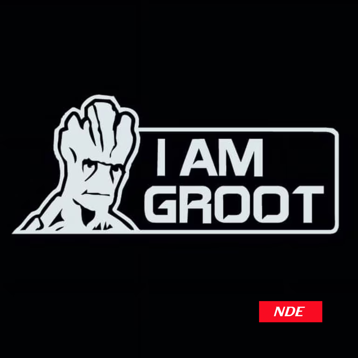 STICKER DECAL I AM GROOT