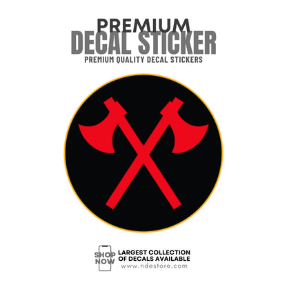 STICKER DECAL ARMY DIVISION
