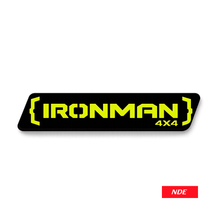 STICKER DECAL IRONMAN 4x4