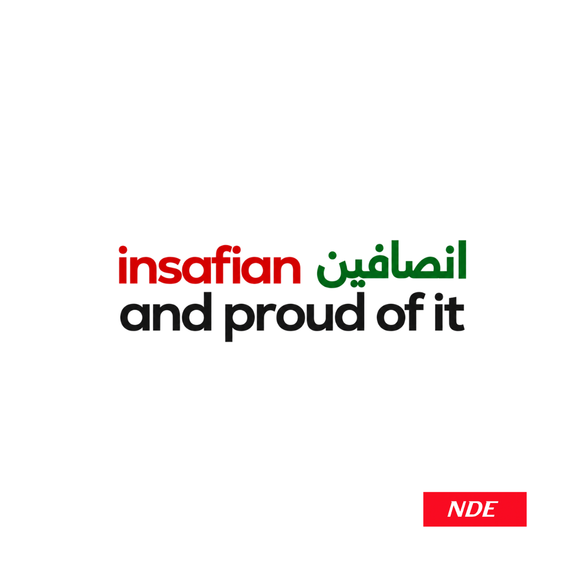 STICKER DECAL INSAFIAN