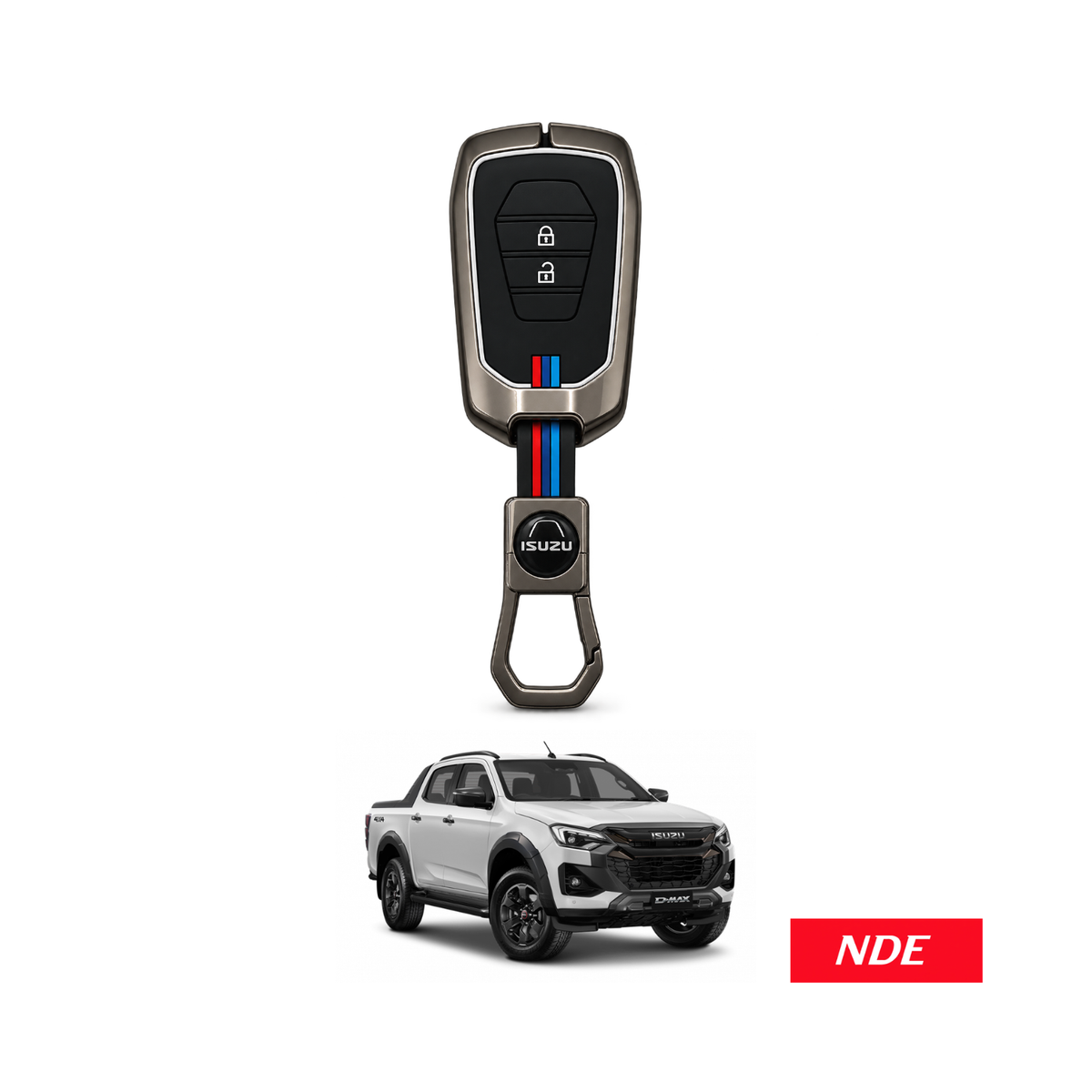 KEY COVER REMOTE METAL FOR ISUZU D-MAX