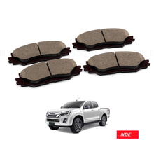 BRAKE DISC PAD SET FRONT AKEBONO FOR ISUZU DMAX