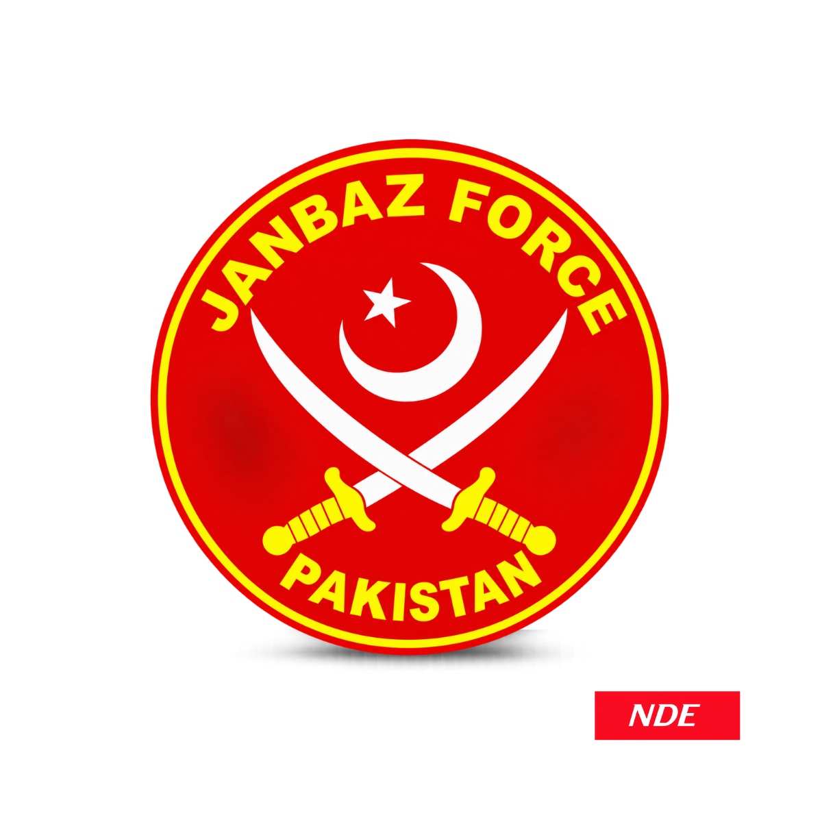 STICKER DECAL JANBAZ FORCE