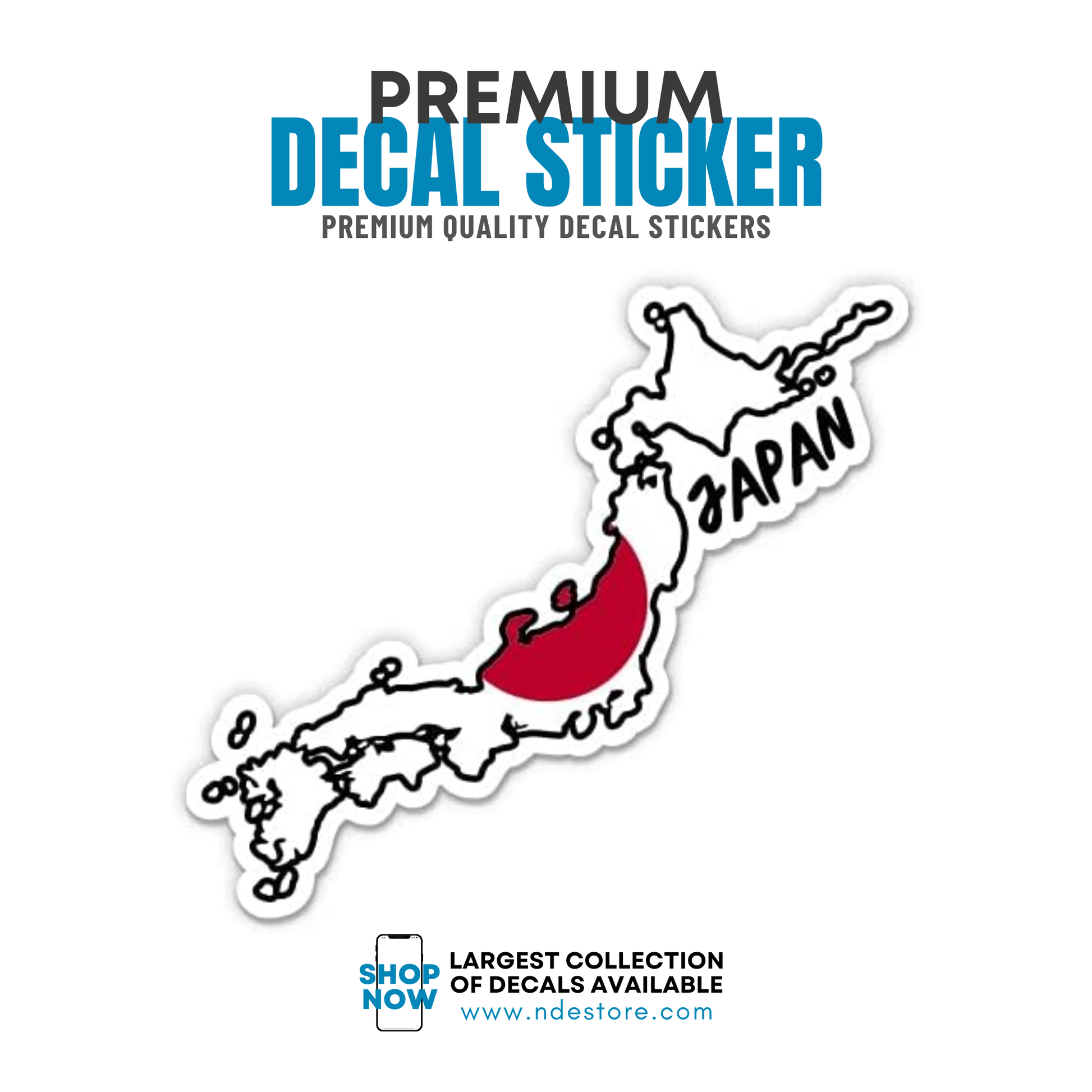 STICKER DECAL JAPAN JDM