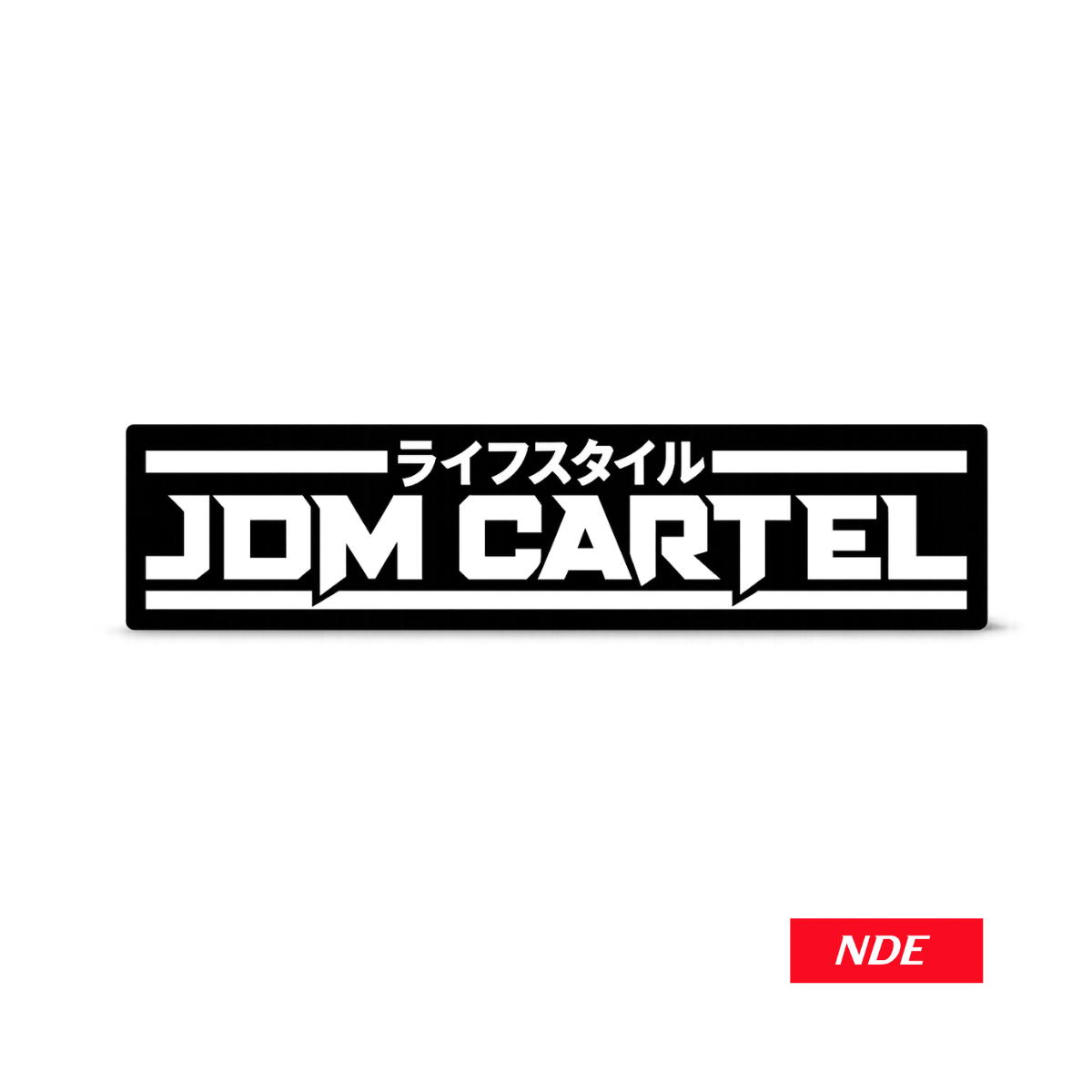 STICKER DECAL JDM CARTEL