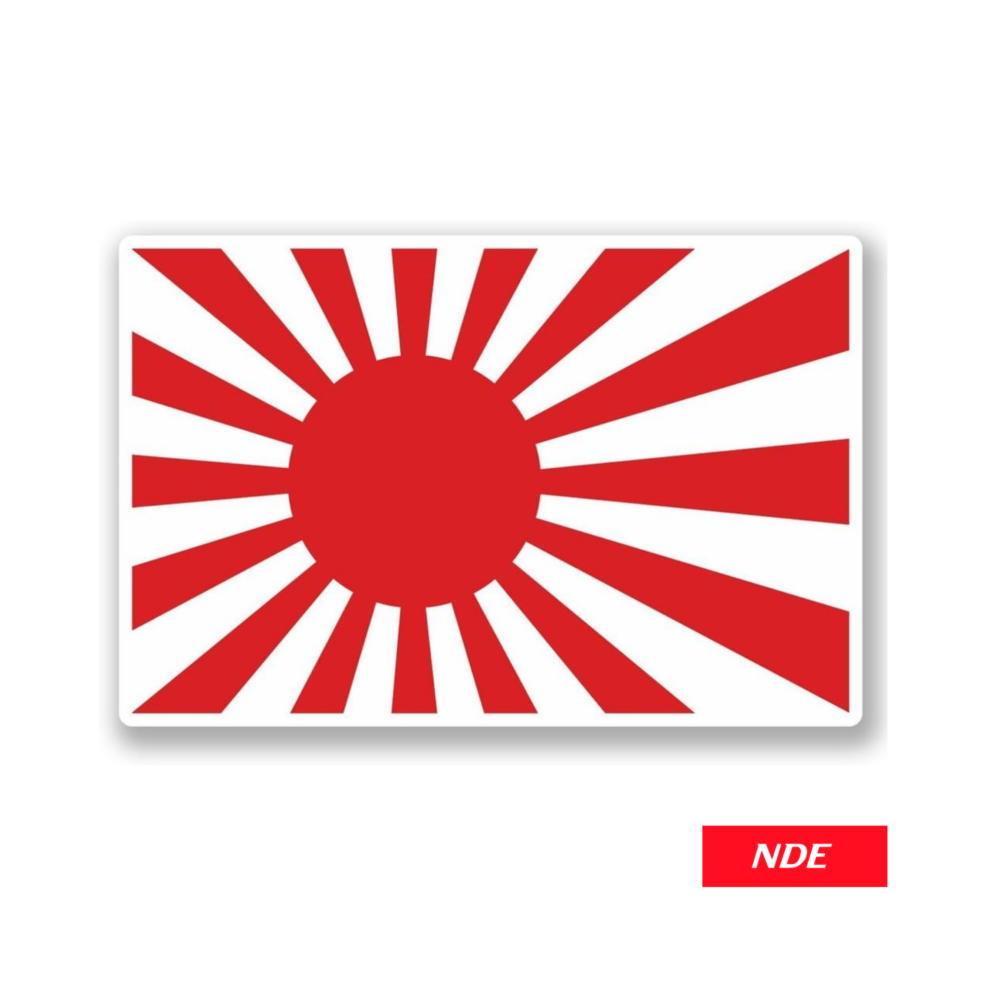 STICKER DECAL JAPAN FLAG JDM
