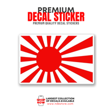 STICKER DECAL JAPAN FLAG JDM