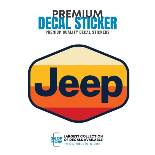 STICKER DECAL JEEP