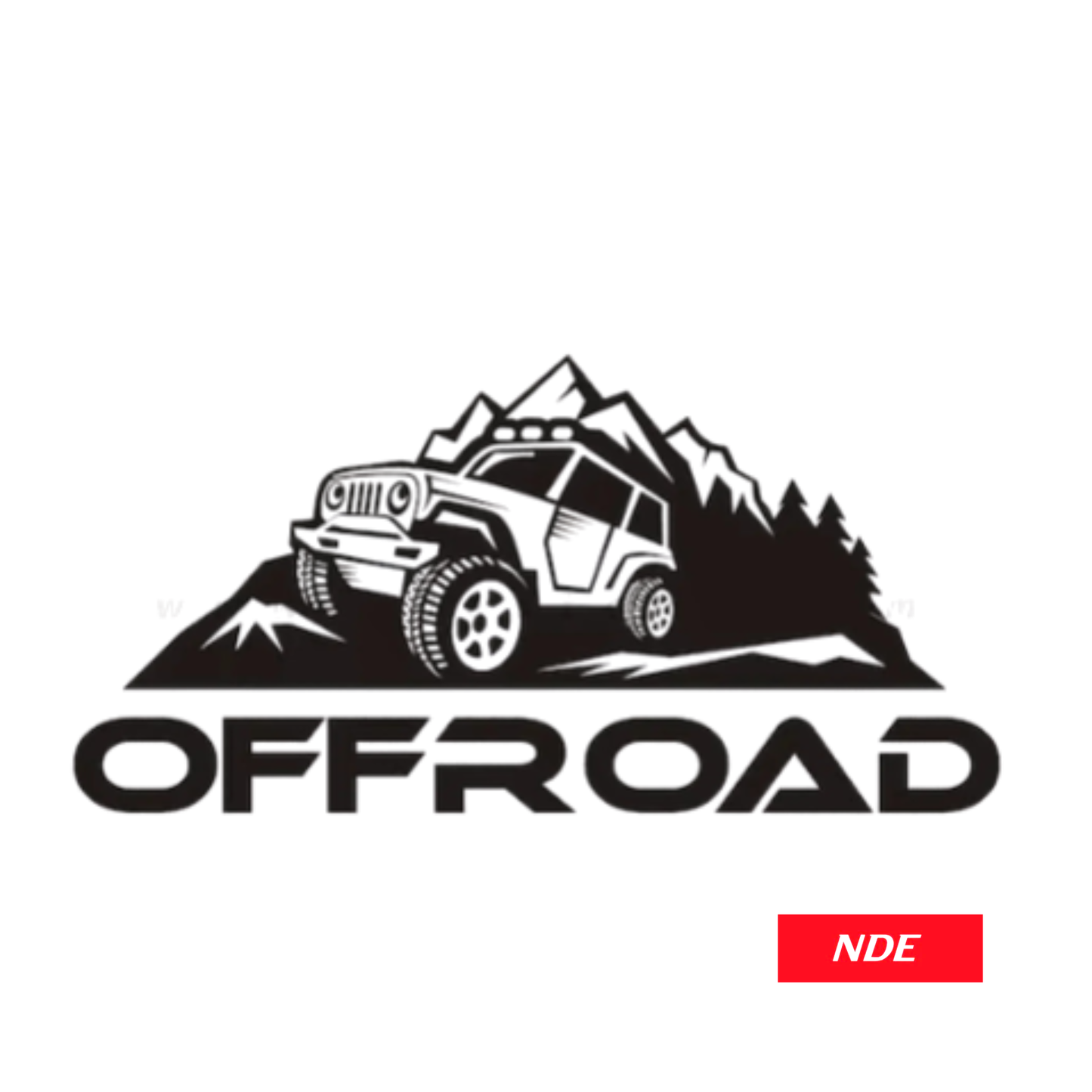 STICKER DECAL JEEP OFF ROAD