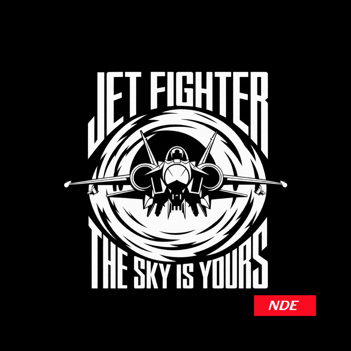 DECAL STICKER JET FIGHTER