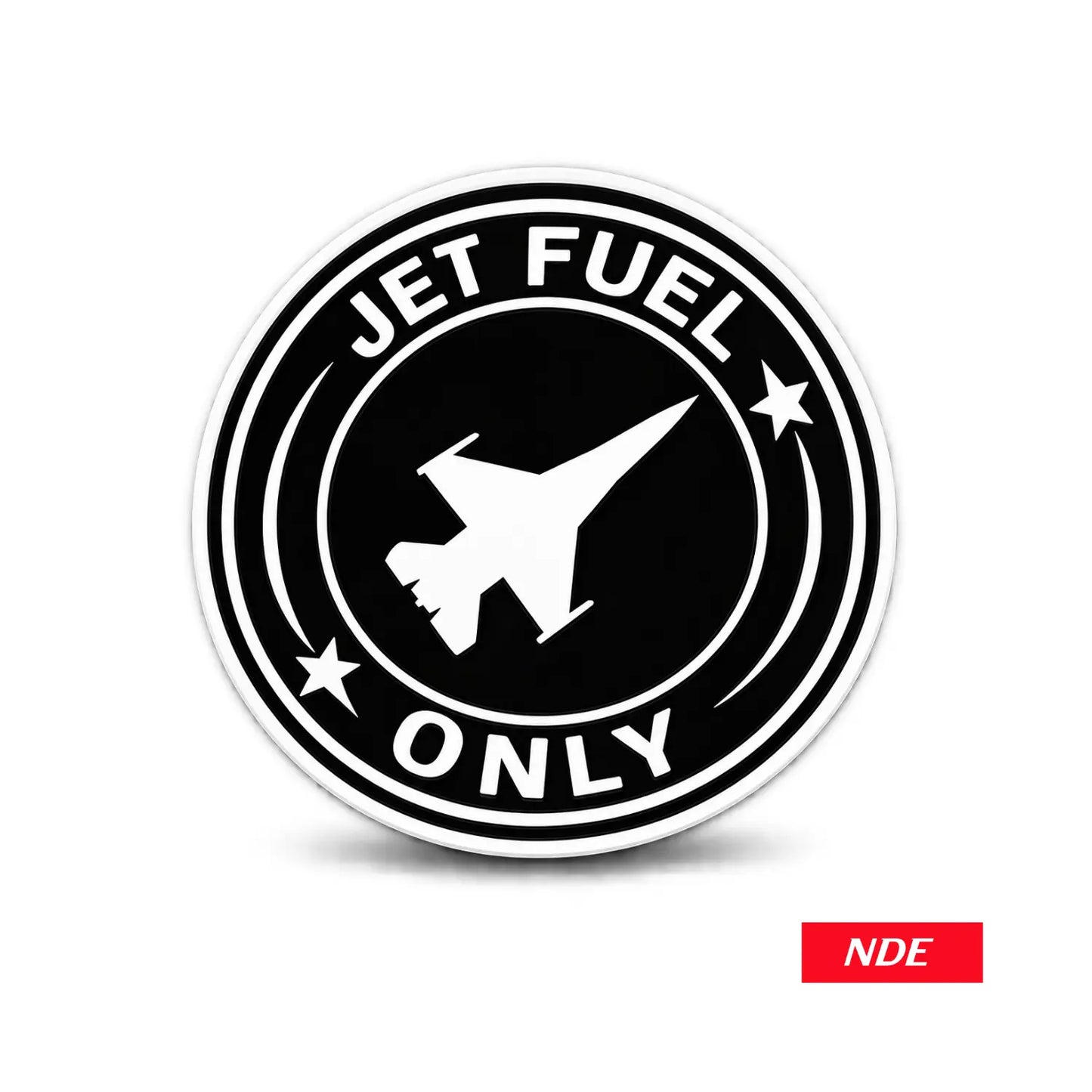 STICKER DECAL JET FUEL ONLY