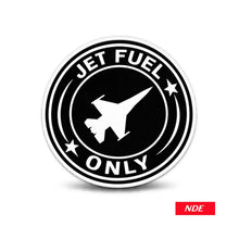 STICKER DECAL JET FUEL ONLY