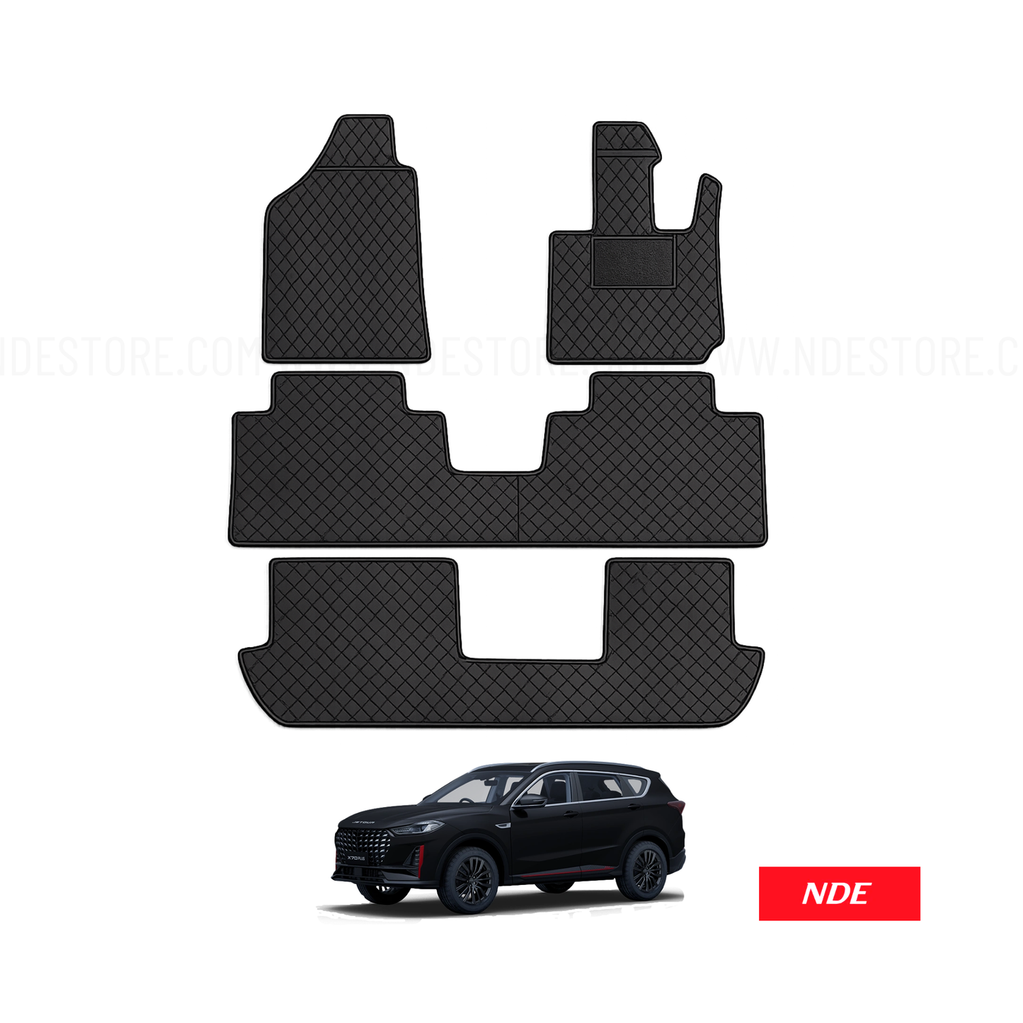 FLOOR MAT FLAT 7D STYLE FOR JETOUR X70