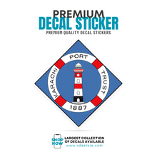 STICKER DECAL KARACHI PORT TRUST