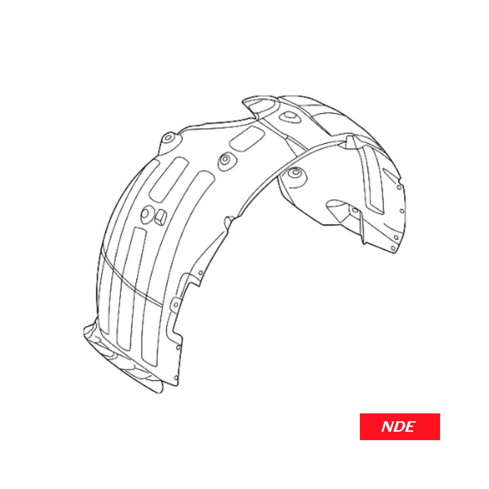 FENDER SHIELD FRONT FOR KIA GRAND CARNIVAL