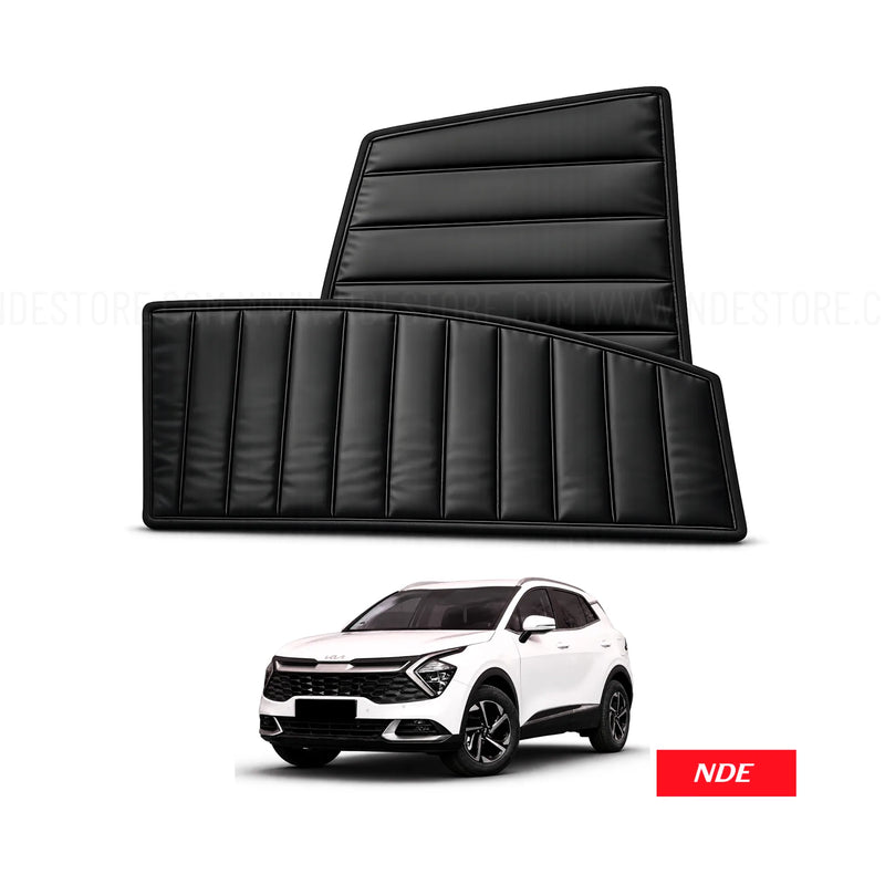 SUN SHADE SET BLACK FOR KIA SPORTAGE HEV 2025