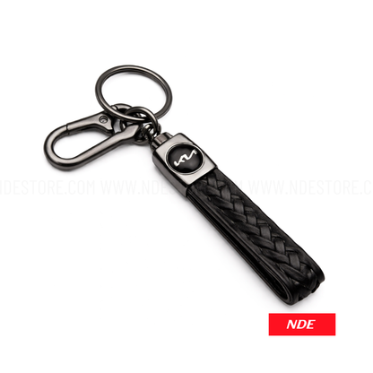 KEY CHAIN LEATHER STRAP KIA