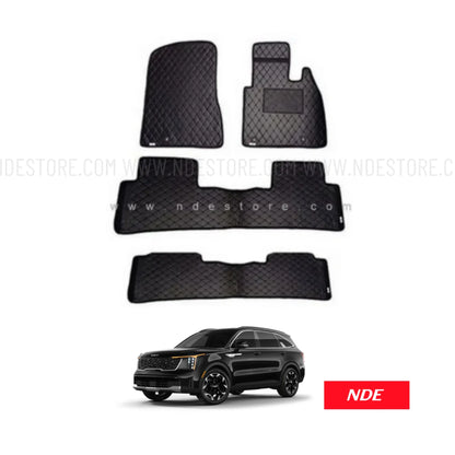 FLOOR MAT FLAT 7D STYLE FOR KIA SORENTO (2025~)