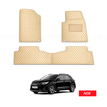 FLOOR MAT FLAT 7D STYLE FOR KIA STONIC