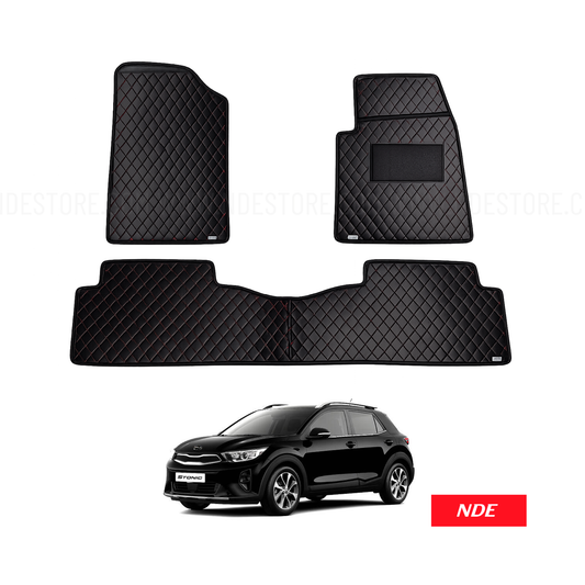 FLOOR MAT FLAT 7D STYLE FOR KIA STONIC