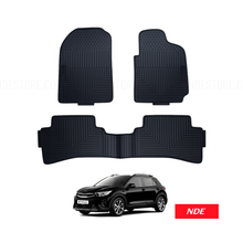 FLOOR MAT SET RUBBER FOR KIA STONIC (IMPORTED)