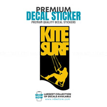 STICKER DECAL KITE SURF