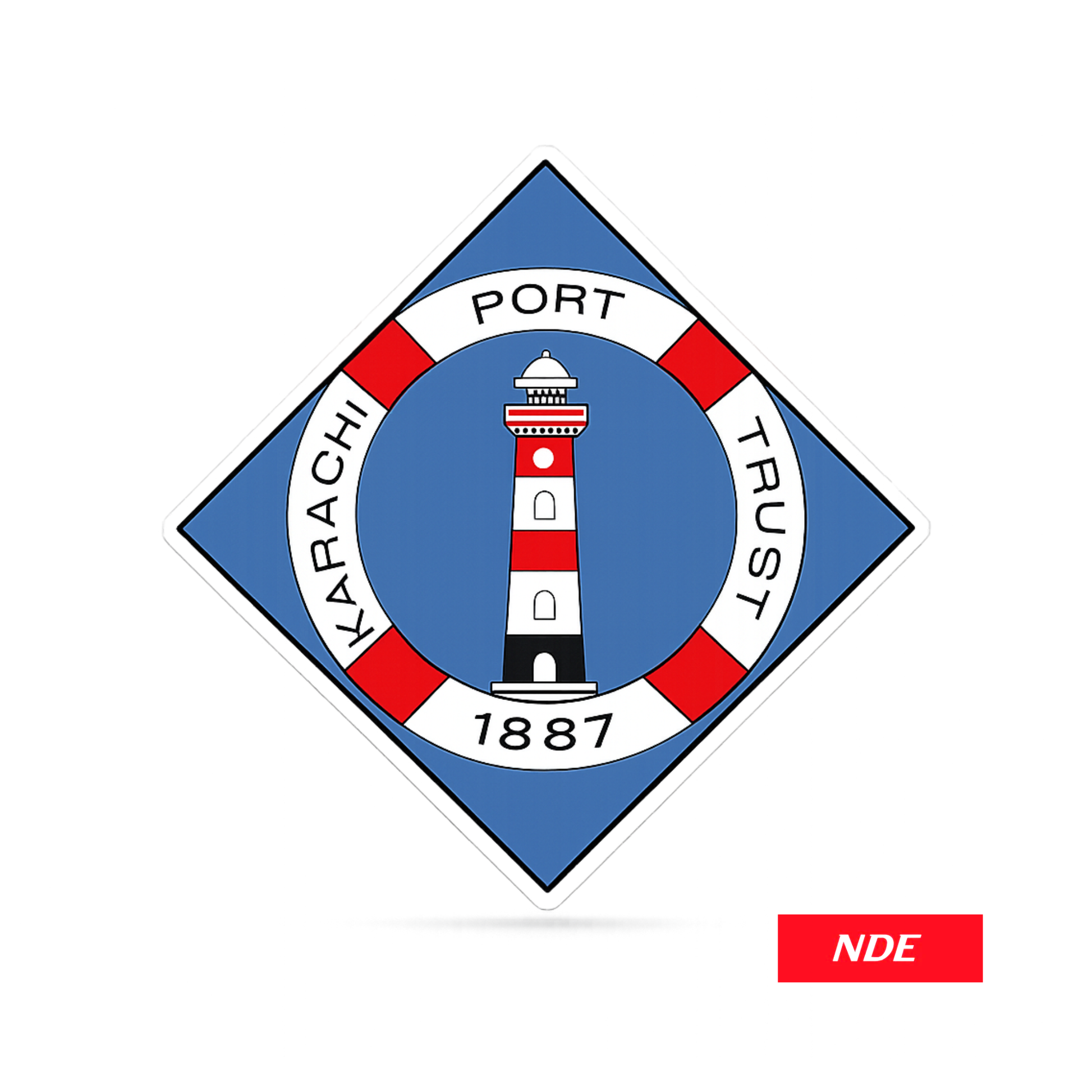 STICKER DECAL KARACHI PORT TRUST