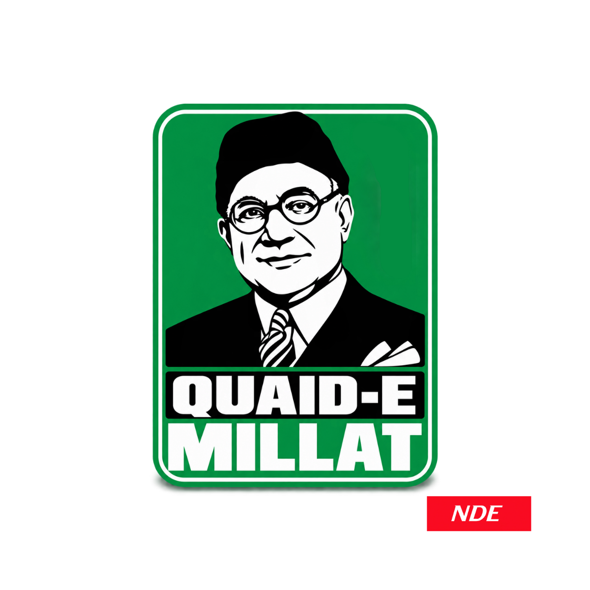 STICKER DECAL LIAQAT ALI KHAN