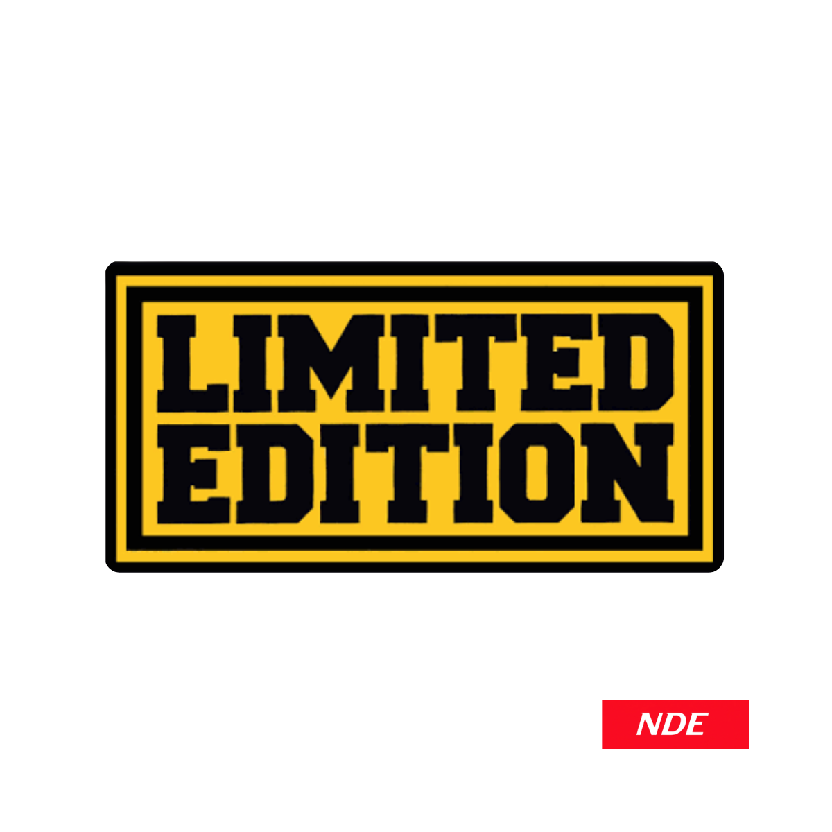 DECAL STICKER LIMITED EDITION HEAVY DUTY