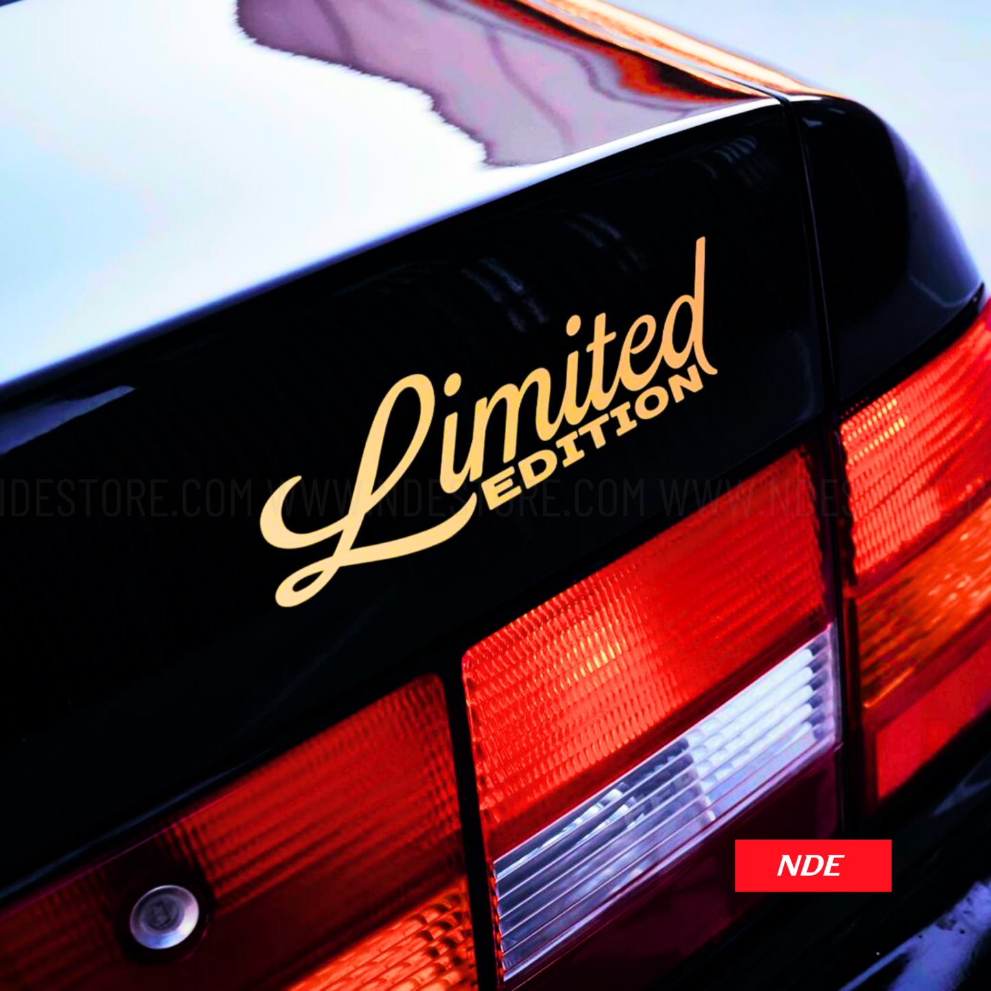 STICKER DECAL LIMITED EDITION