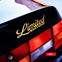 STICKER DECAL LIMITED EDITION