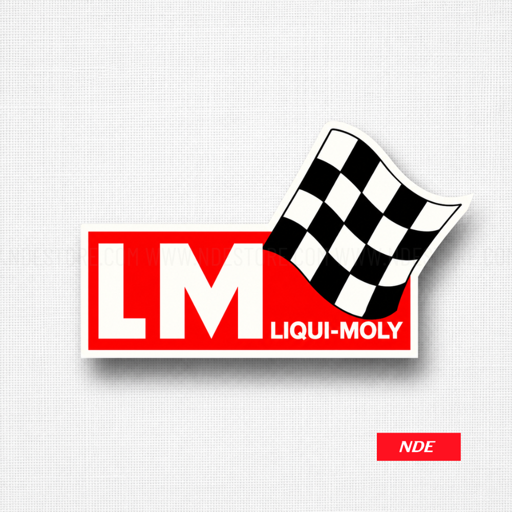 STICKER DECAL LM LIQUI MOLY