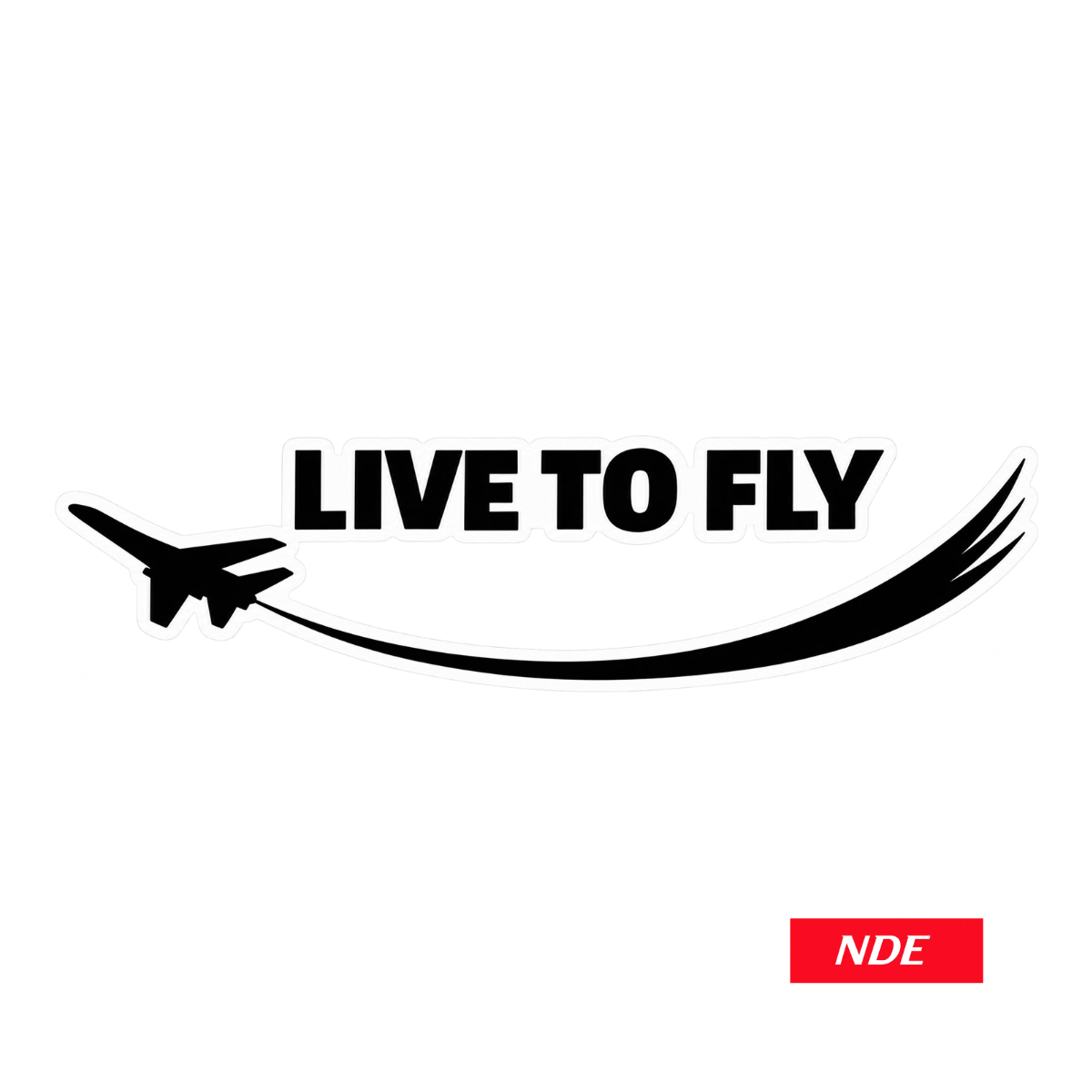 STICKER DECAL LIVE TO FLY