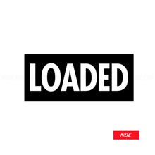 STICKER DECAL LOADED