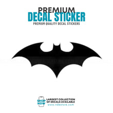 STICKER DECAL BAT LOGO