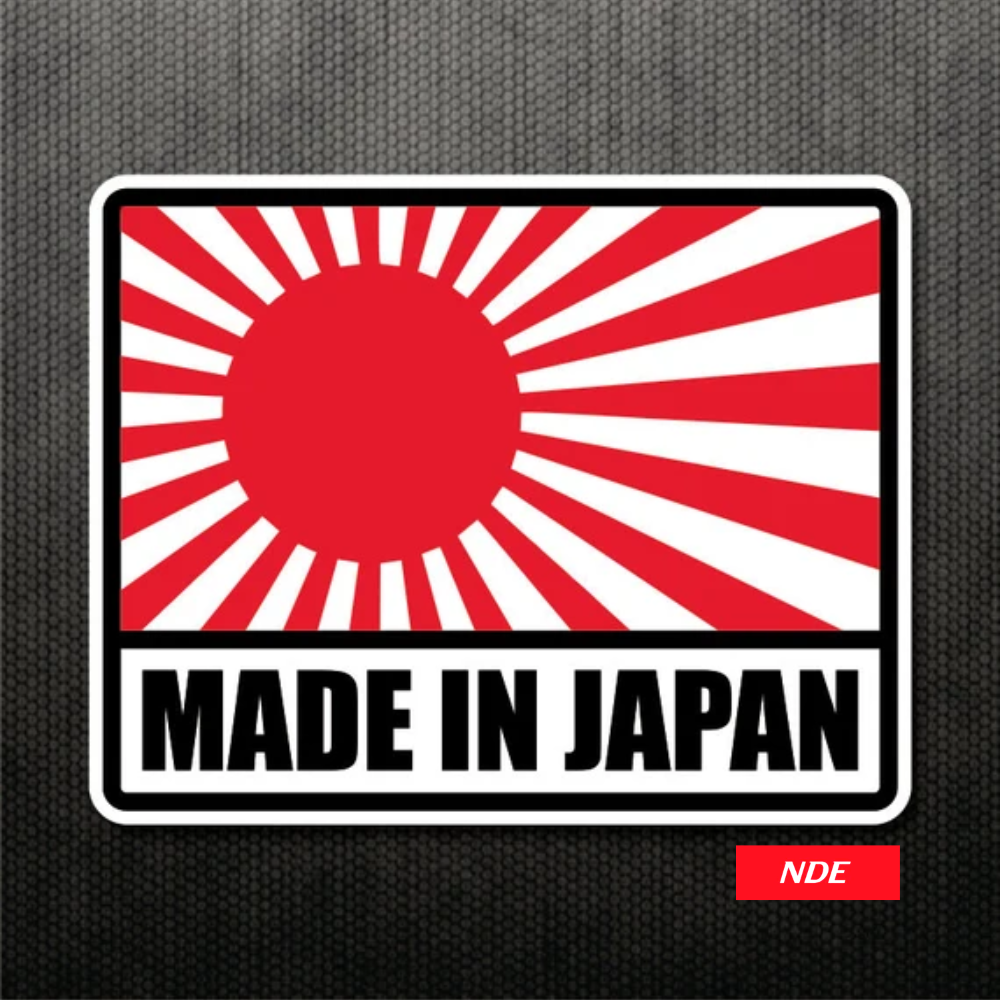STICKER DECAL MADE IN JAPAN