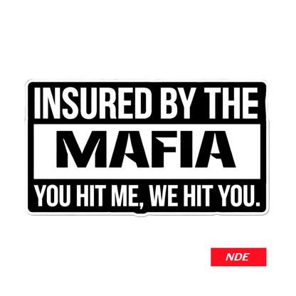 STICKER DECAL MAFIA
